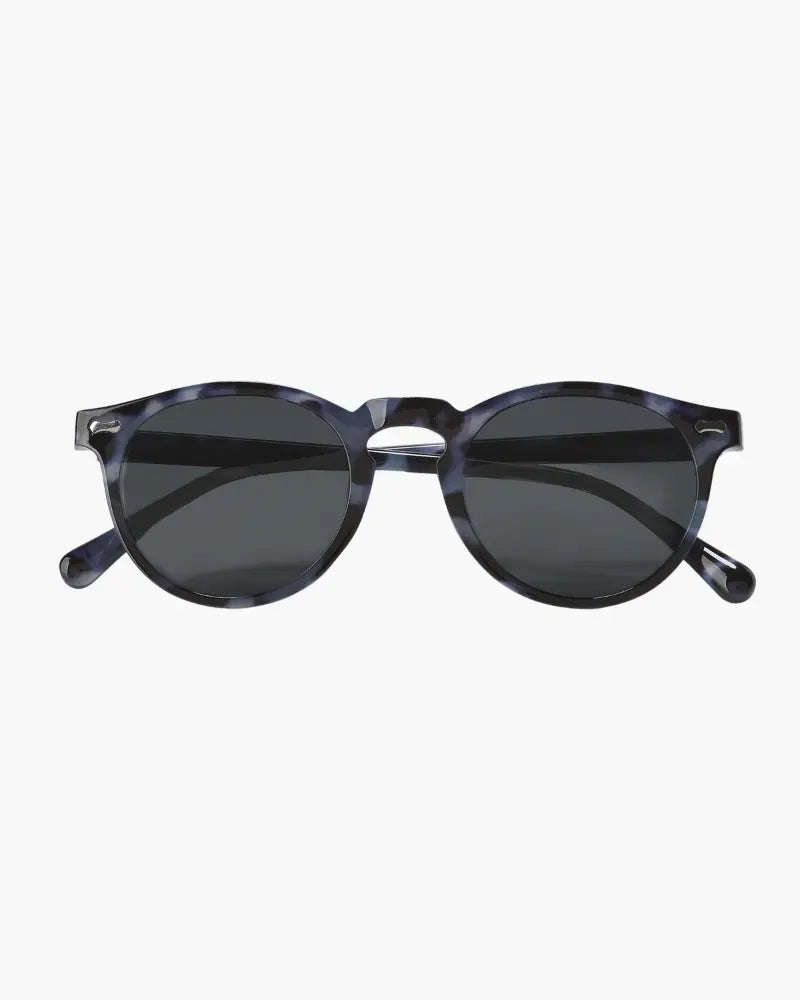 Side view of Grey Old Money Sunglasses