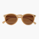 Side view of Orange Old Money Sunglasses