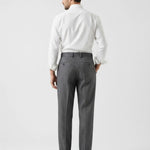 Back view of Old Money Trousers Neapolitan Wool