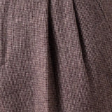 Close-up detail of Old Money Trousers Neapolitan Wool, fabric detail