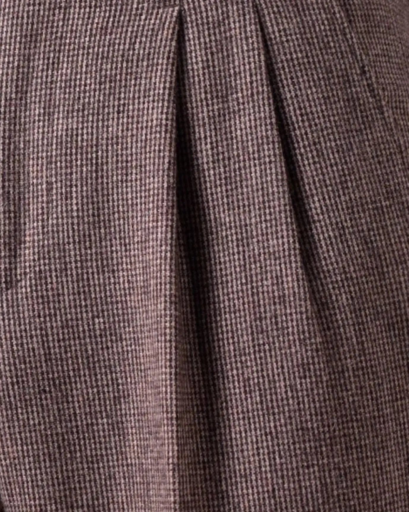 Close-up detail of Old Money Trousers Neapolitan Wool, fabric detail