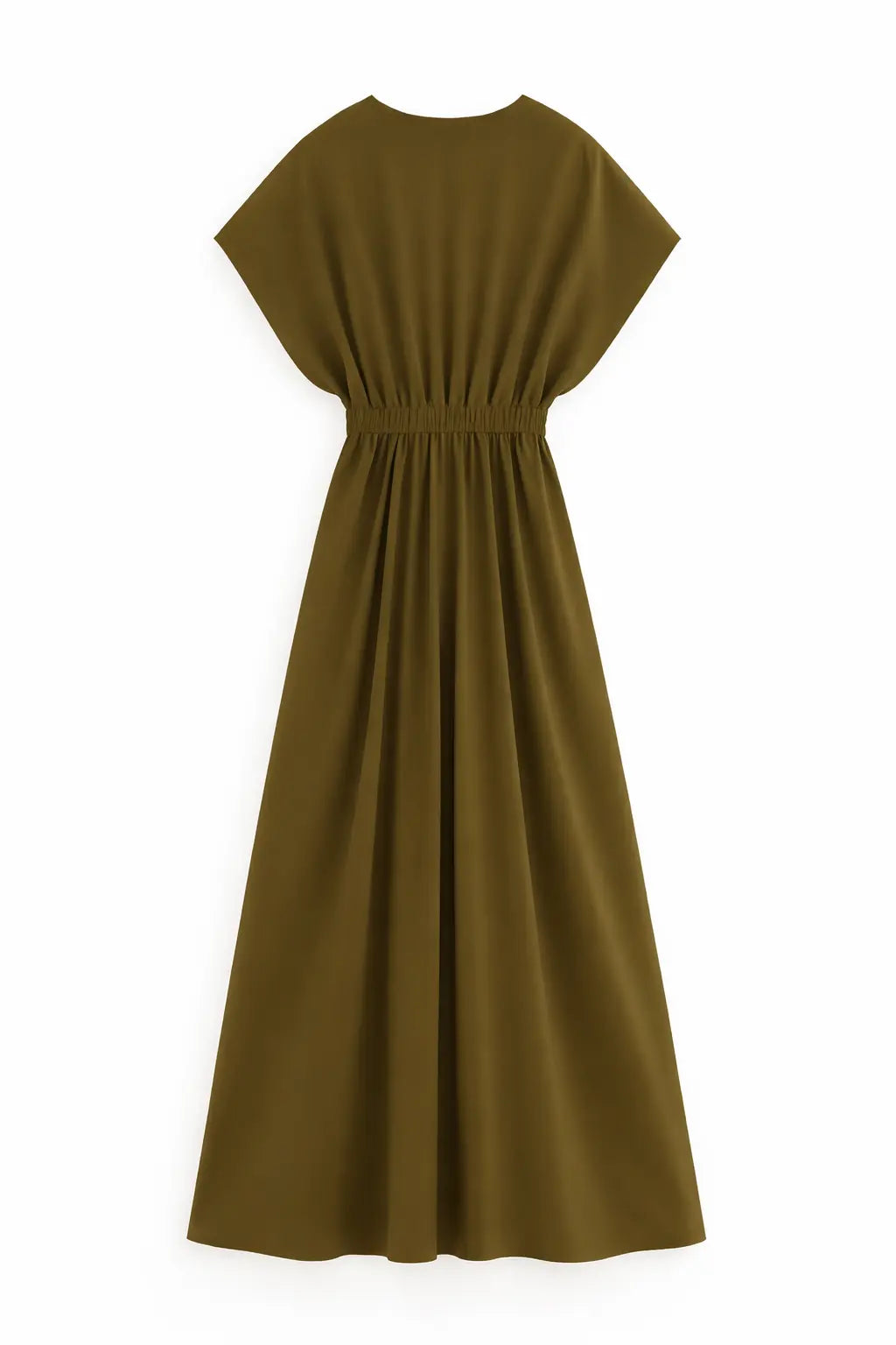 Back view of Olive Reverie Dress
