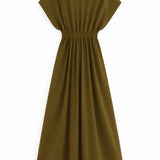 Back view of Olive Reverie Dress
