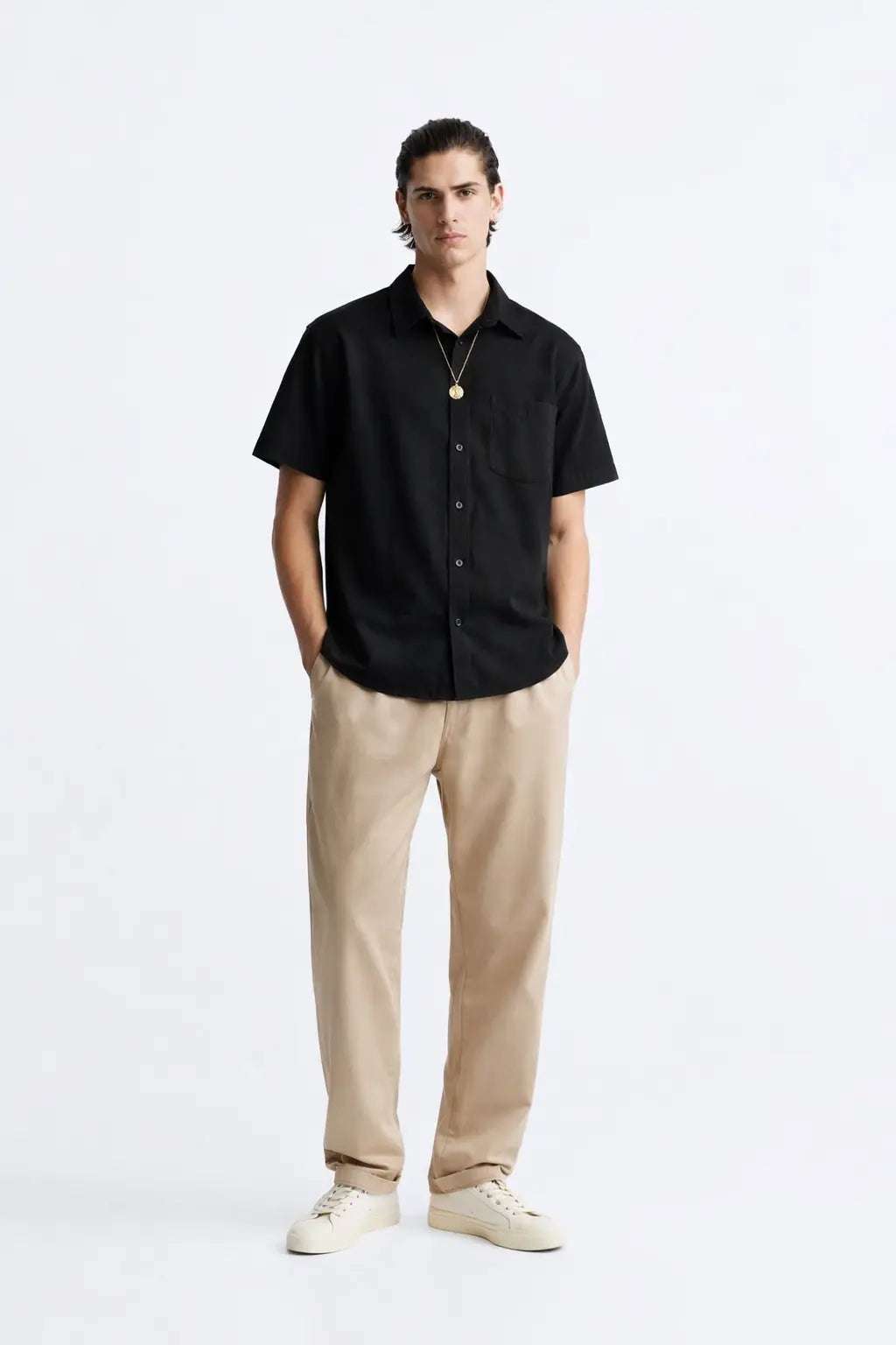 St Tropez Day Outfit shown in a lifestyle setting