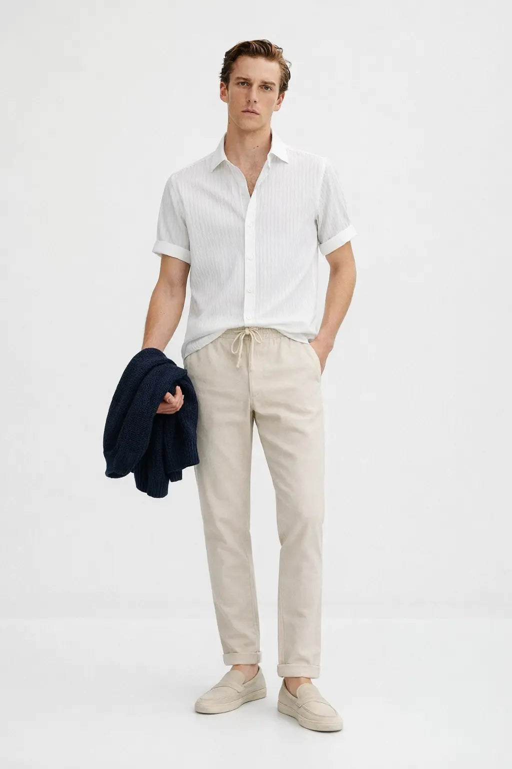 Palawan - Short-Sleeved Set shown in a lifestyle setting, alternate view