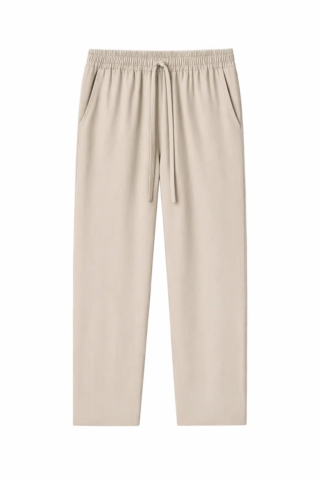 Front view of Beige Palermo Pants