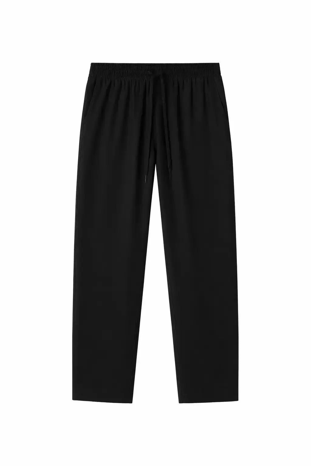 Front view of Black Palermo Pants