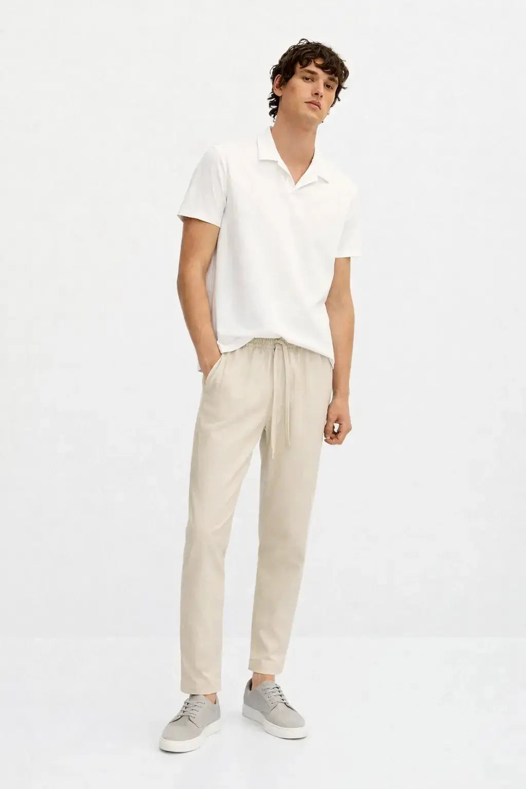 Palermo Pants shown in a lifestyle setting