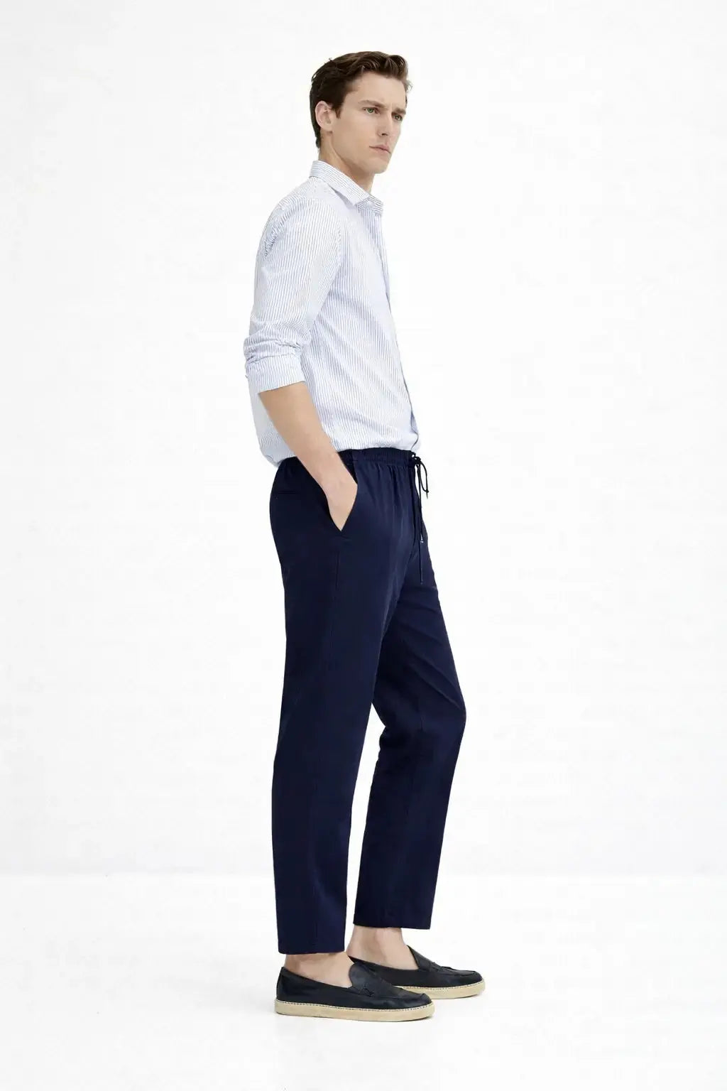 Side view of Palermo Pants, alternate view