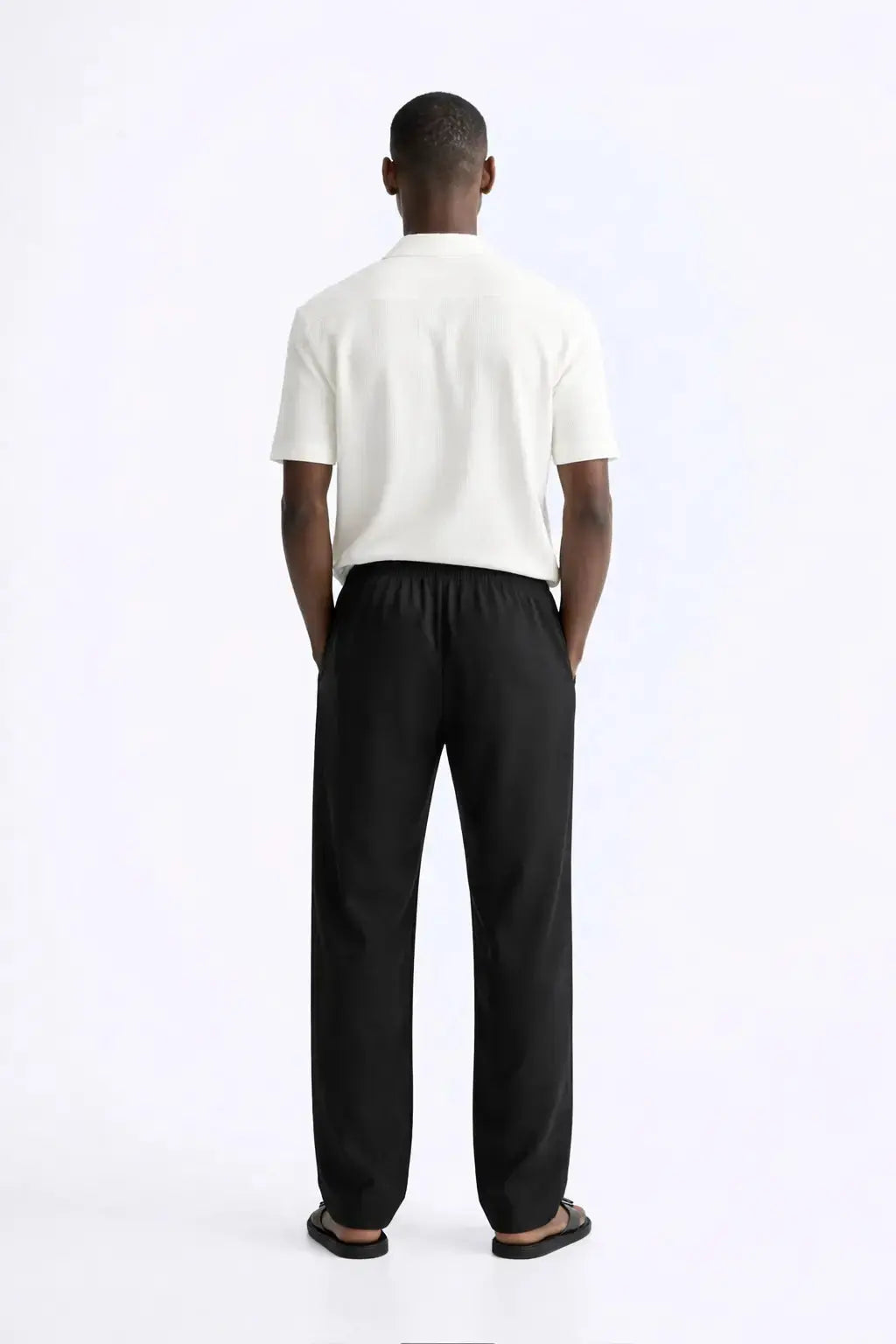 Side view of Palermo Pants, opposite side