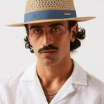Panama Hat shown in a lifestyle setting