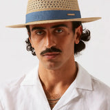 Panama Hat shown in a lifestyle setting