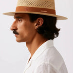 Side view of Panama Hat, alternate view