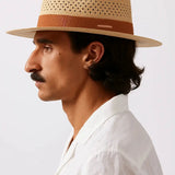 Side view of Panama Hat, alternate view