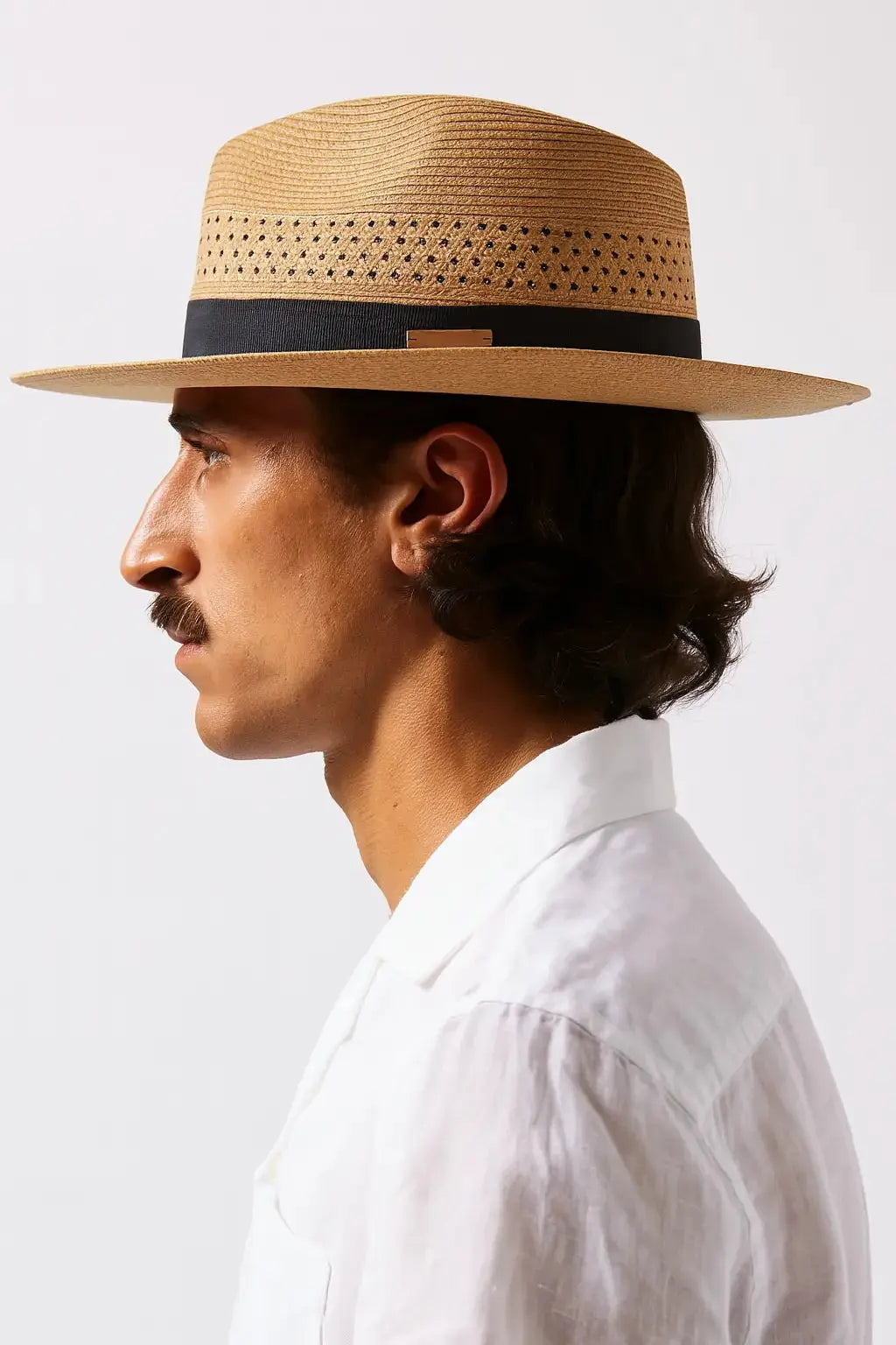 Side view of Panama Hat, opposite side