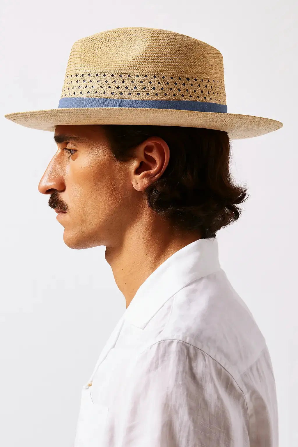 Side view of Panama Hat