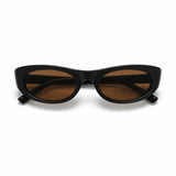 Front view of Retro Oval Sunglasses