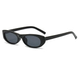Side view of Retro Oval Sunglasses, alternate view
