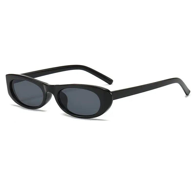 Side view of Retro Oval Sunglasses, alternate view