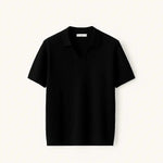 Front view of Black Ribb Polo