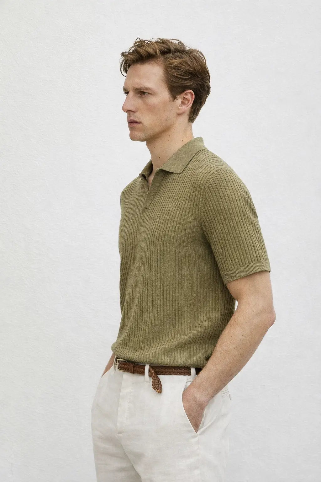 Front view of Ribb Polo