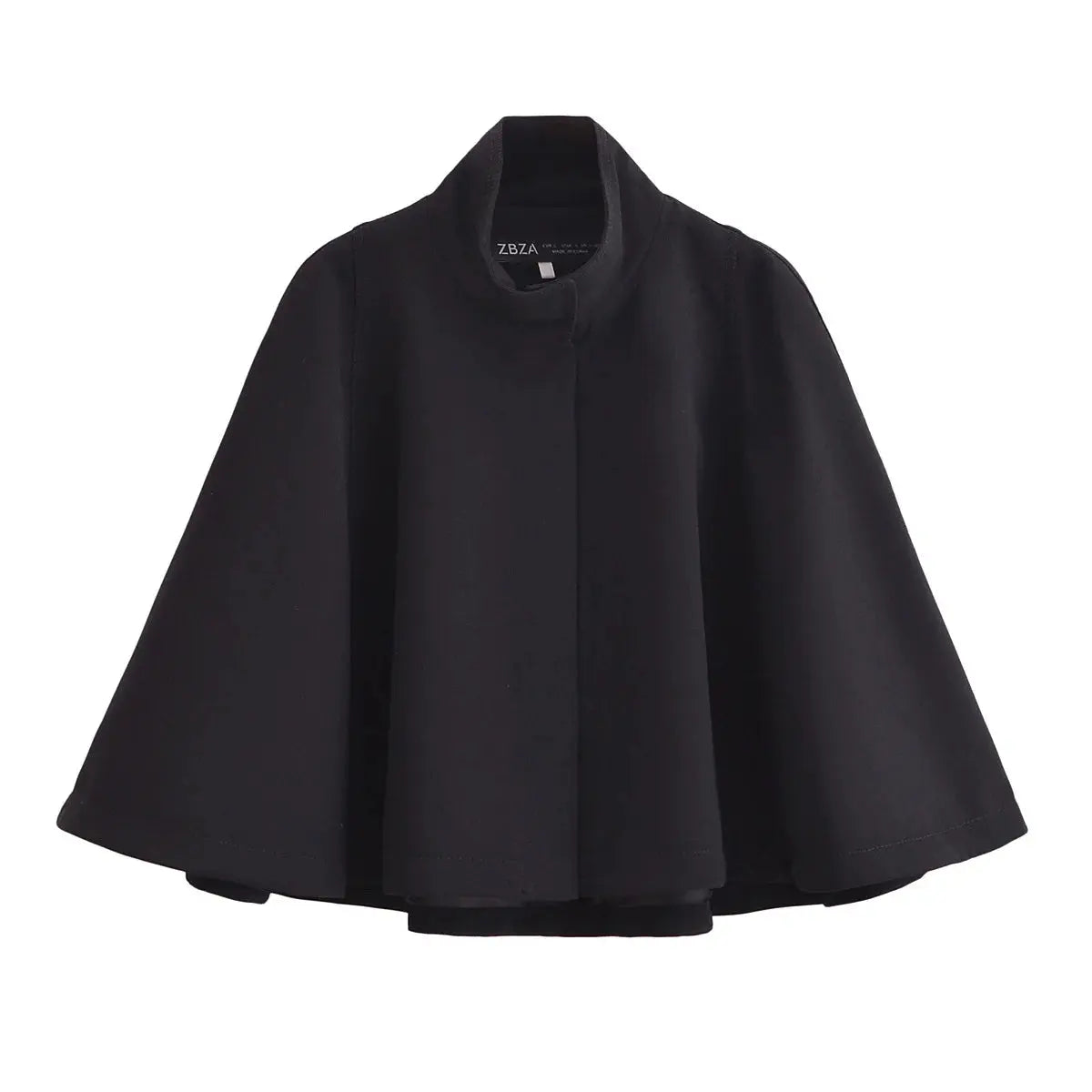 Front view of Black Roselle Cape