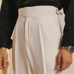 Close-up detail of San Fransisco Italian Trousers