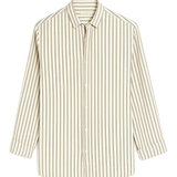 Front view of Beige Seastripe Shirt