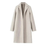 Front view of Beige Seraphina Coat