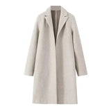 Front view of Beige Seraphina Coat
