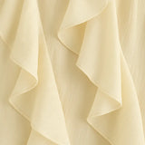 Close-up detail of Sheer Blouse, fabric detail