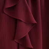 Close-up detail of Sheer Blouse