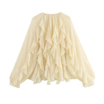 Front view of Sheer Blouse