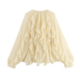 Front view of Sheer Blouse