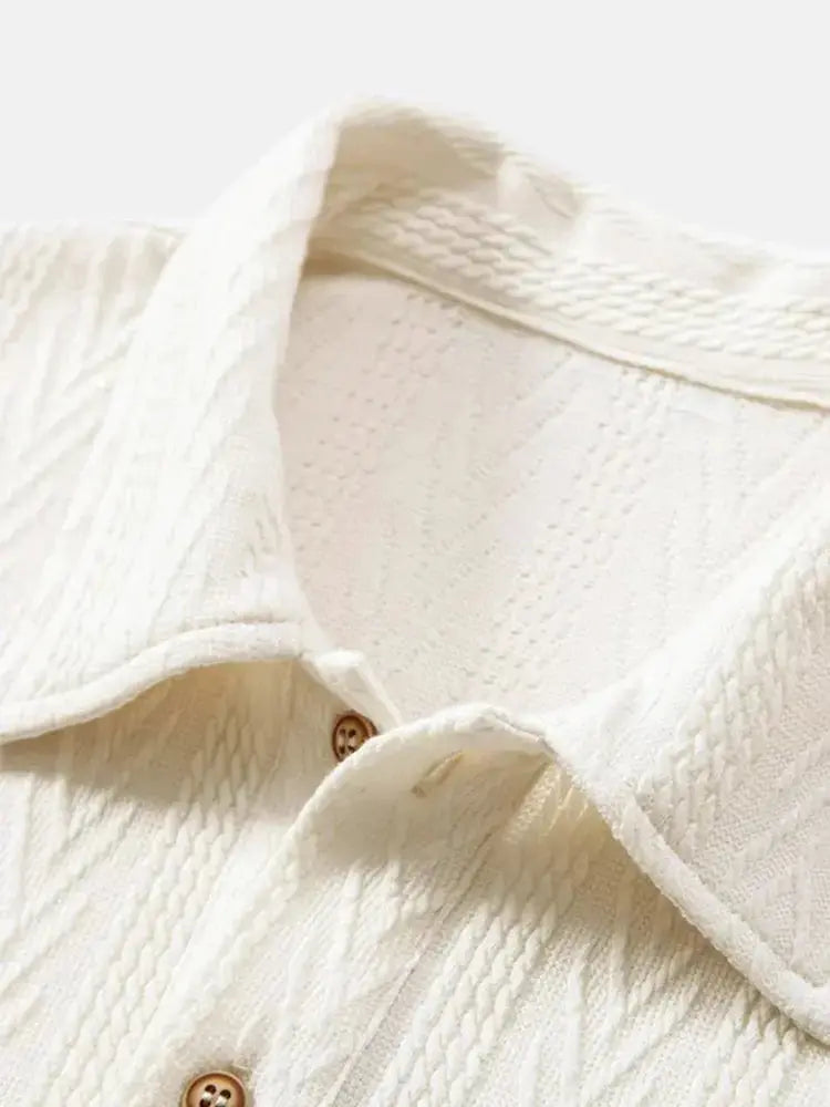 Close-up detail of Short Sleeve Shirt