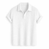 Front view of White Short Sleeve Shirt