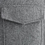 Close-up detail of Short Tweed Coat