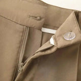 Close-up detail of Sienna Flow Pants, construction detail
