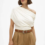 Sienna Flow Pants shown in a lifestyle setting, alternate view