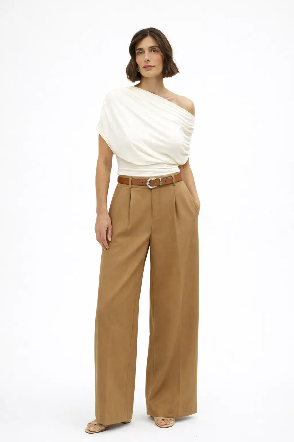 Sienna Flow Pants shown in a lifestyle setting