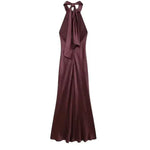 Front view of Silken Grace Dress
