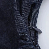 Close-up detail of Skye Dress, fabric detail