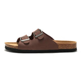 Side view of Brown Steinholm Sandals