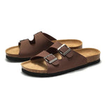 Three-quarter view of Steinholm Sandals, alternate view