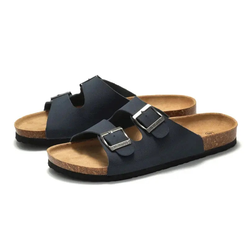 Three-quarter view of Steinholm Sandals, opposite angle
