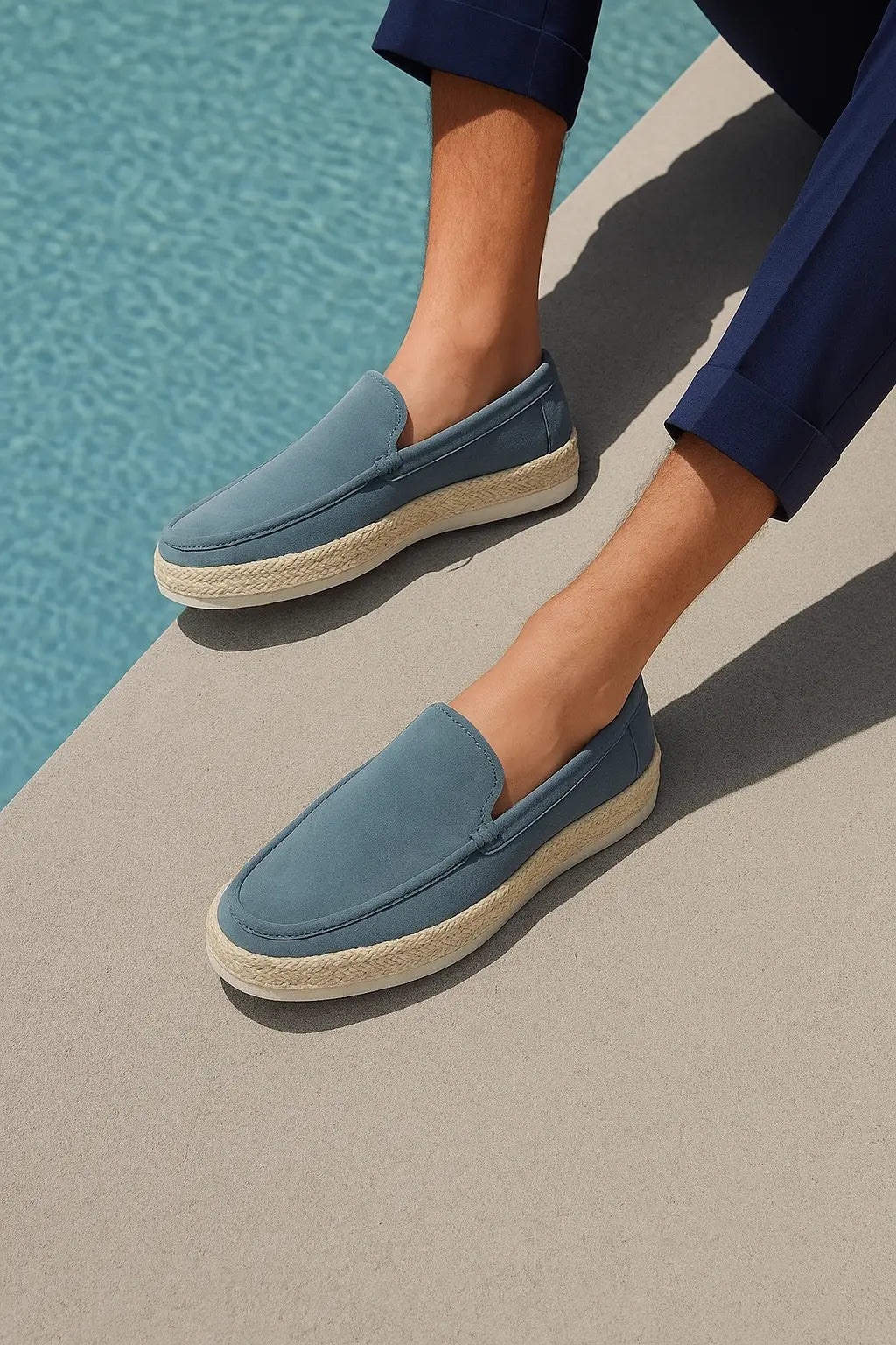 Strawstep Loafers shown in a lifestyle setting