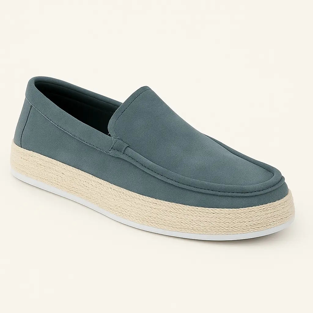 Three-quarter view of Strawstep Loafers