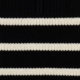 Close-up detail of Striped Knit Sweater, fabric detail