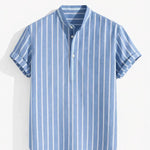 Front view of Ocean Blue Summer Sailor Shirt