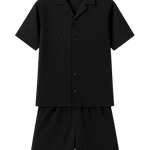 Front view of Black Sunset Bay Set